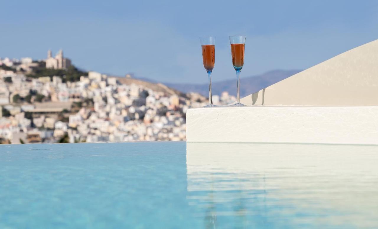 Dipolis Luxury Apartments Syros Episkopion  外观 照片